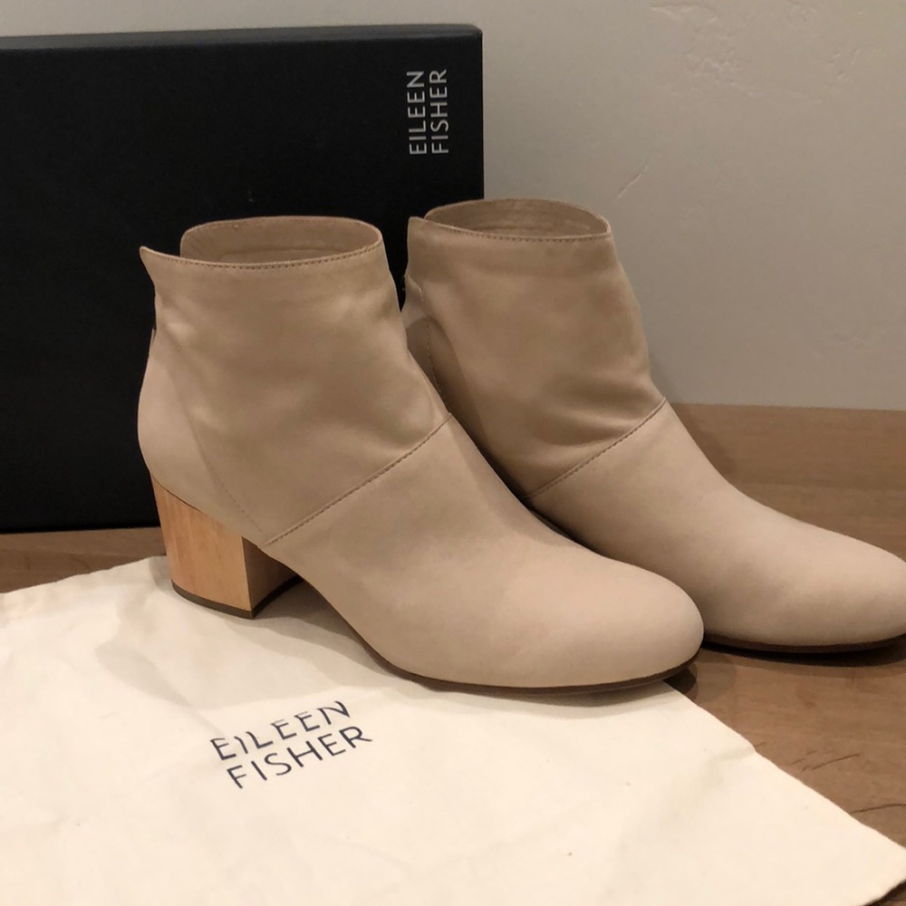 Eileen Fisher Suri Nubuck Booties